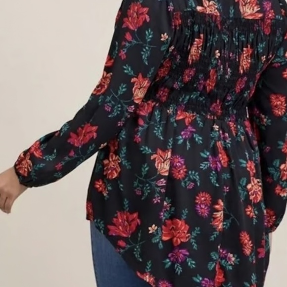 Torrid Button Front Tunic Size 2 - Picture 3 of 7